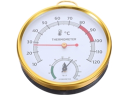 Termômetro e Higrômetro Inoomp para Sauna Dispositivo de Medição À Prova D'água e Ao Calor Mede a Temperatura e a CHABERLU