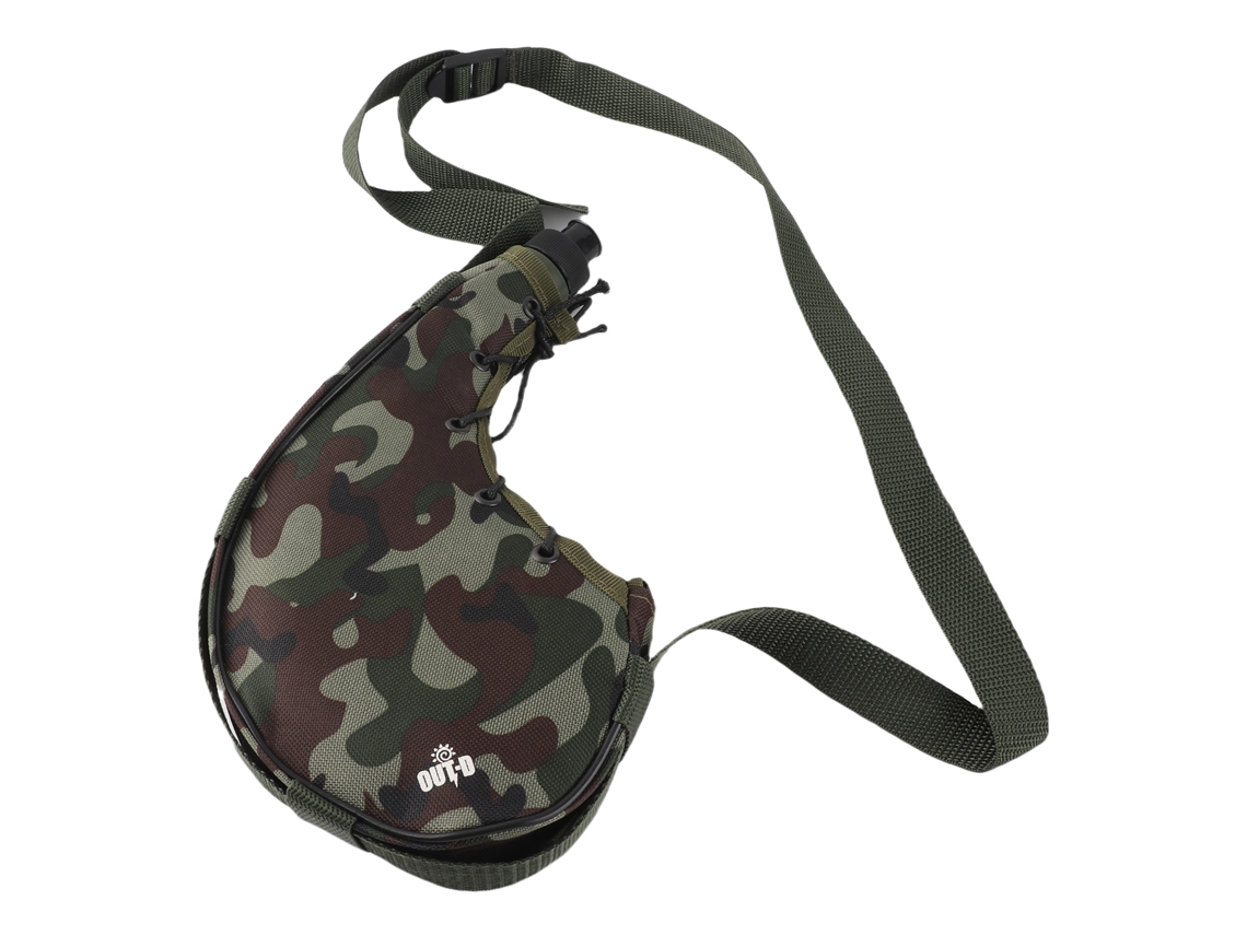Garrafa de Água Outdoor 800ml com Cinto para Trekking