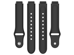 Pulseira de Silicone para Huawei Band 10, Modelo Reverso, Compatível com Band 9/8, 12mm, Esportiva CHABERLU