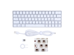 Teclado Mecânico LAXISCREED Rgb Sem Fio e com Fio