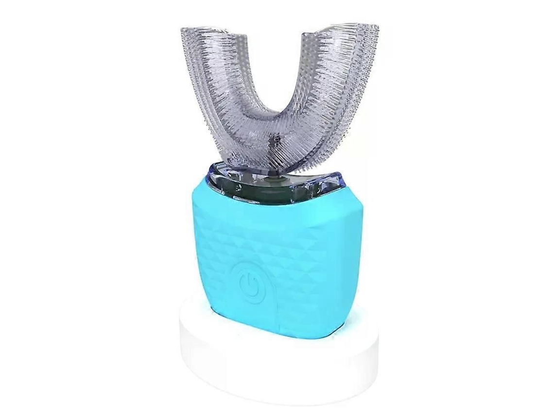 Escova de Dentes Elétrica em Forma U Clareamento Dispositivo Odontológico 360 Graus Ultrasssônico Sili Cone GOKOCO