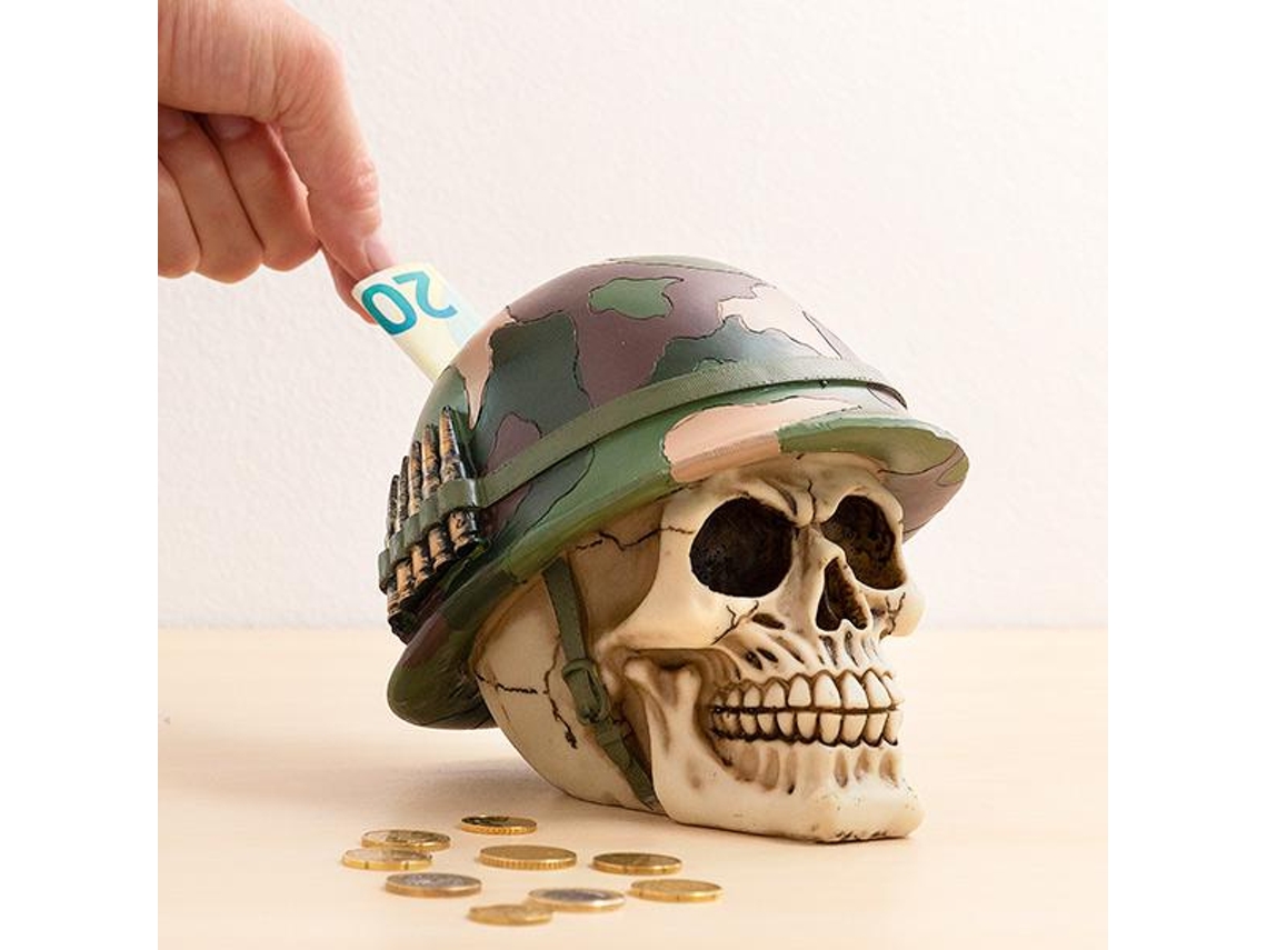 Mealheiro Caveira Soldado
