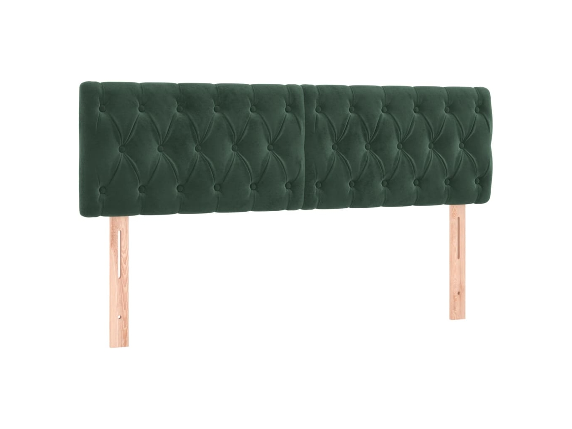 Headboard, Headboards Vidaxl Verde Veludo (144 Cm)