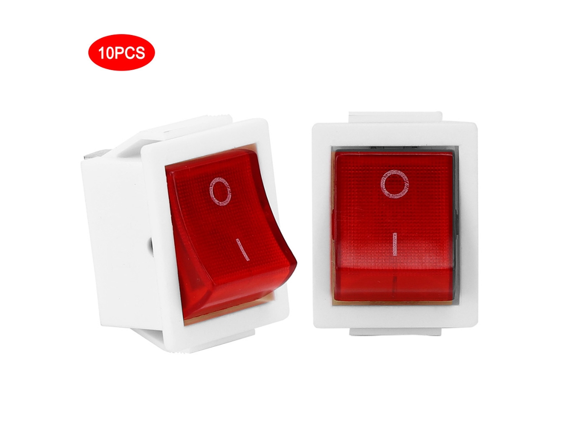 Laxiscreed Comutador Duplo Com Iluminação, Modelo Kcd3, Ideal Para Controlo Elétrico De Fácil Utilização