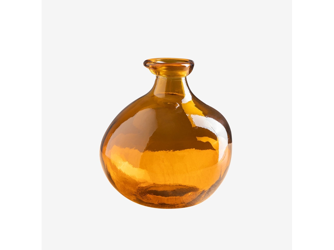Sklum Jarro De Vidro Jound Vidro                                             Âmbar Amarelo