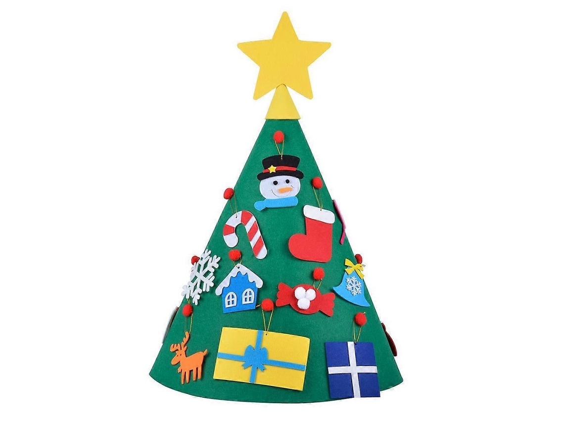 Árvore De Natal De Feltro Para Montar