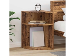 Vidaxl Mesa De Apoio Madeira Antiga 39,7 X 39,7 X 60 Cm
