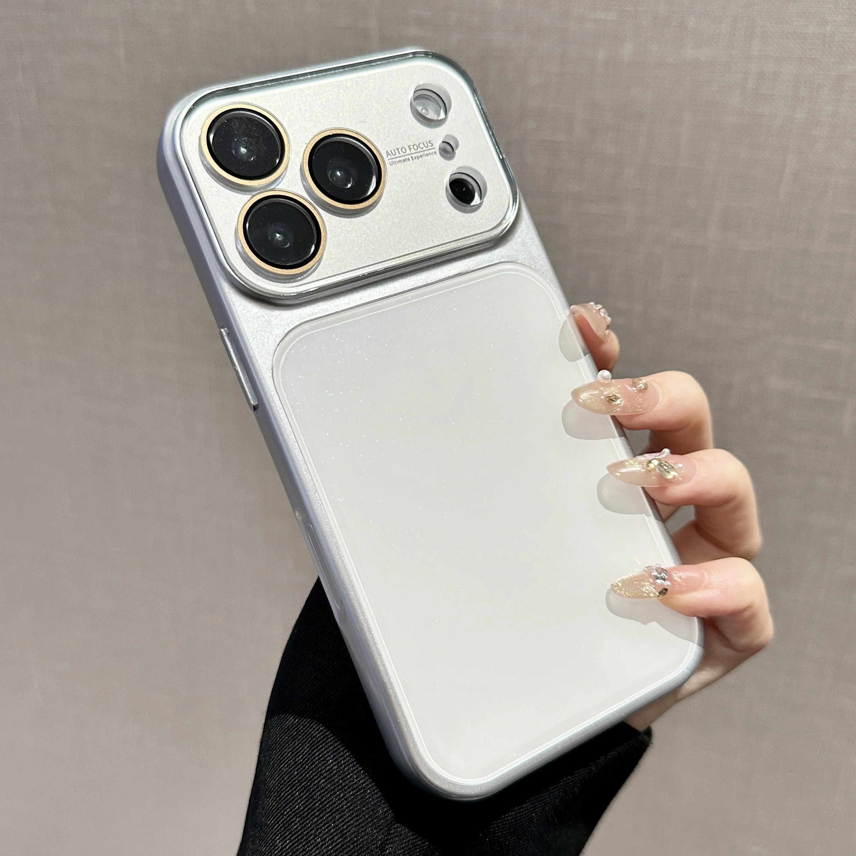Capa Para Celular (iphone 15 Pro Max) Céu Estrelado Brilhante, Capa Protetora Com Moldura Resistente A Impactos