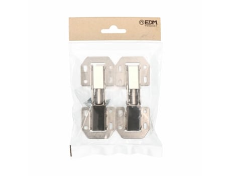 Dobradiça EDM BC10 Sobrepor Aço
