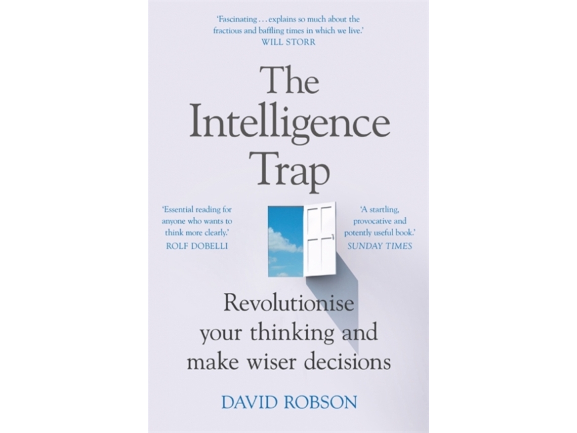 Livro The Intelligence Trap de David Robson (Inglês)