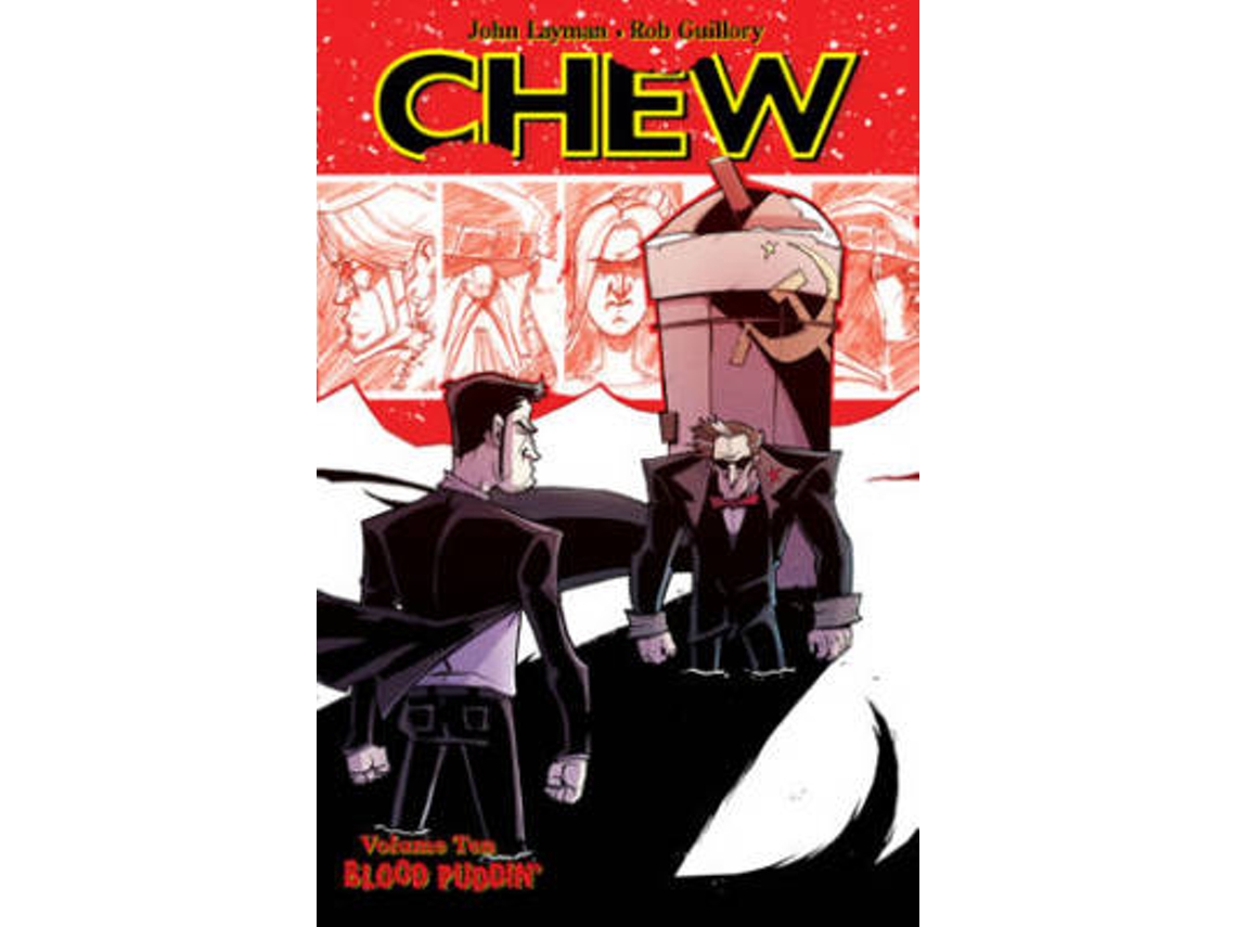 Livro Chew Volume 10 Blood Puddin de John Layman (Inglês)