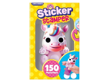 Imagiland Sticker Stamper Unicornio 150 Pegatinas Ptst03 Imagilandp25