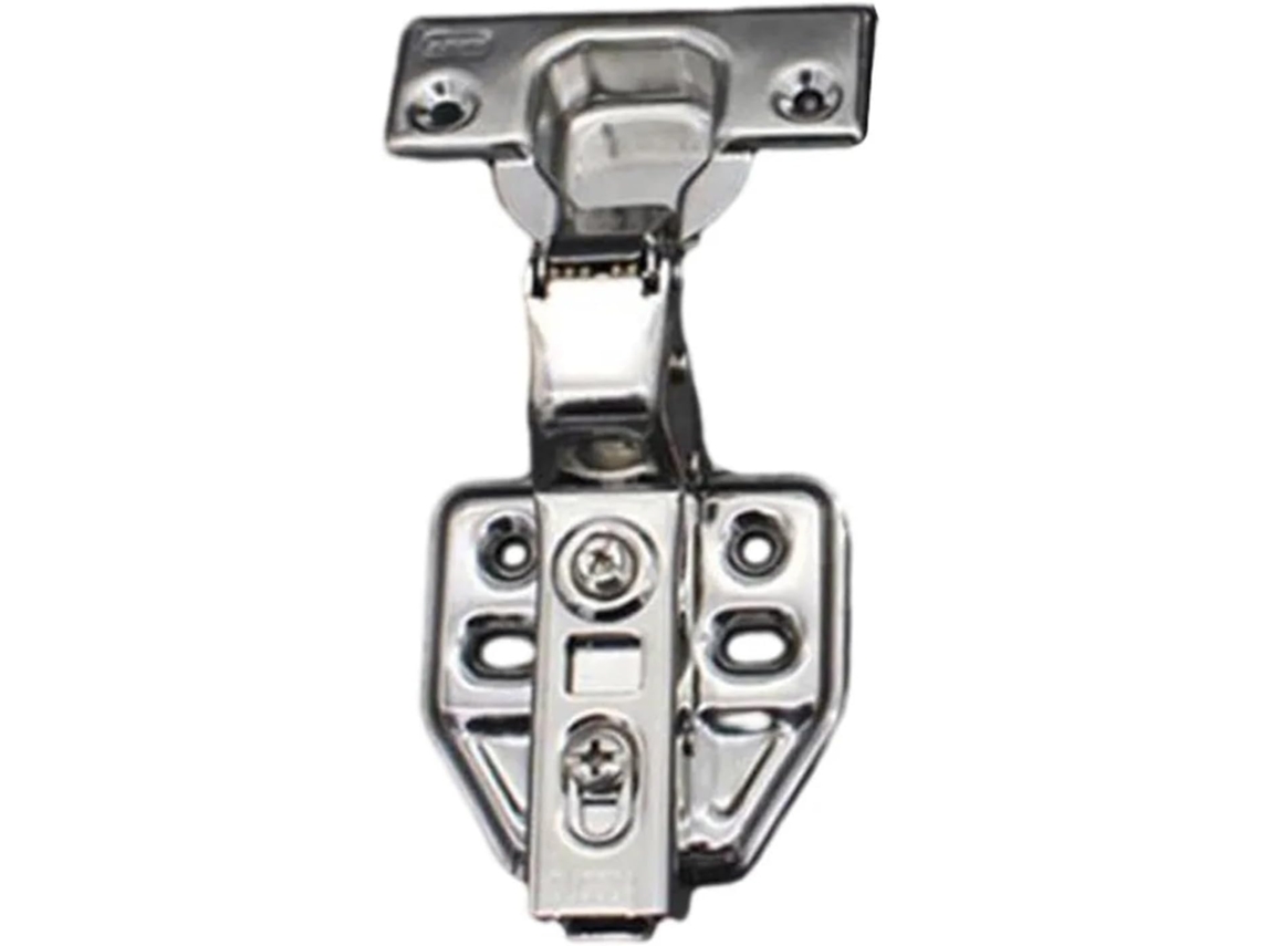Dobradiças Hidráulicas Com Amortecedor Para Portas De Armários, Fechamento Suave, Em Aço Inoxidável, Acessórios Para