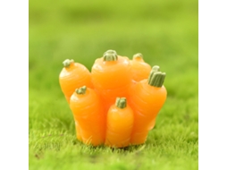 Figurinha De Resina Cute Sem Odor Para Jardim E Sala Decorativa Nº3 Cenoura