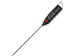 Termómetro Digital De Carne Lurelia Com Sonda Dobrável Para Cozinha E Churrasco, Retroiluminado, Preto