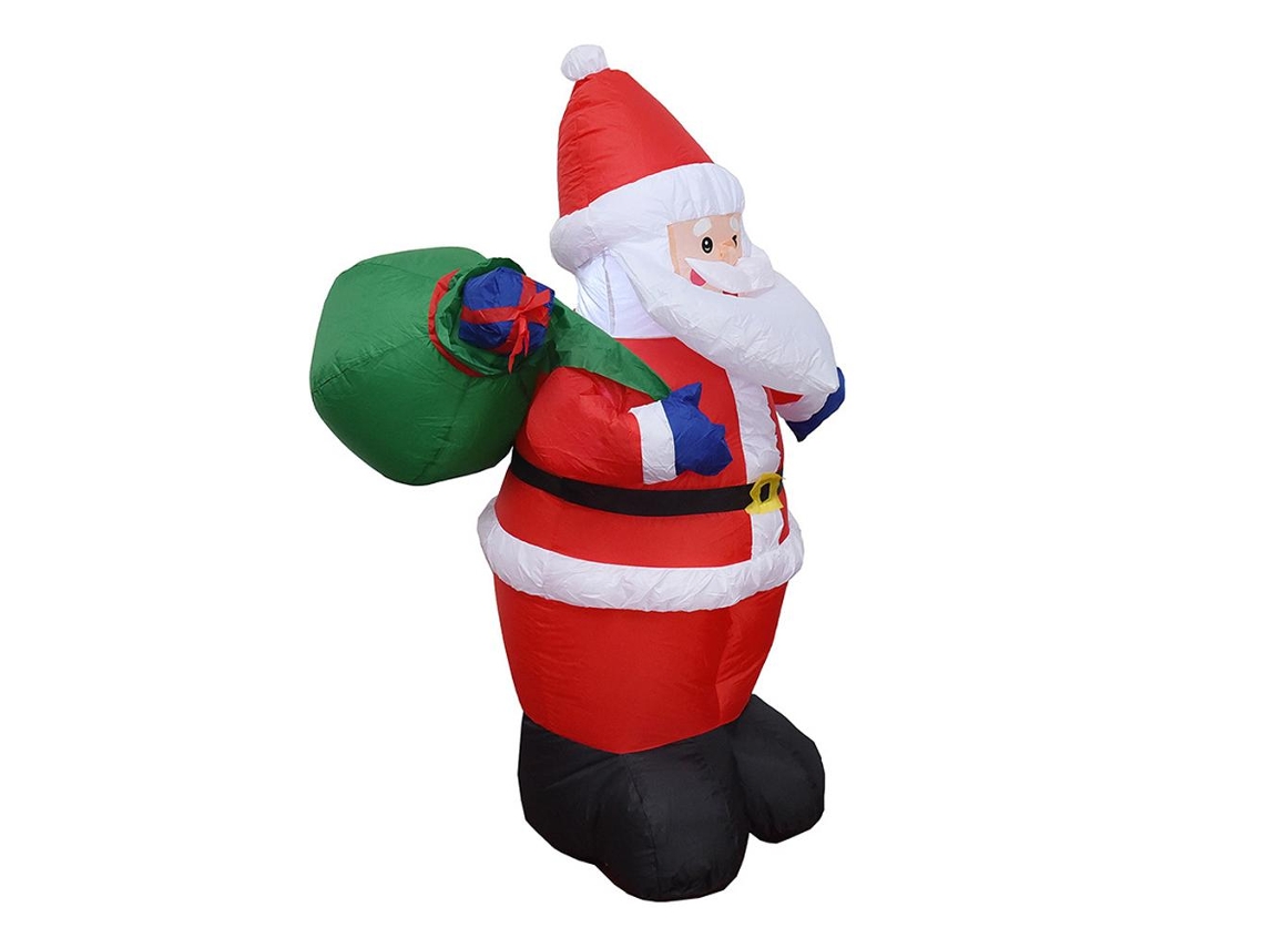 Papai Noel Inflável (tipo Inflável Com Luzes) Eoocoo