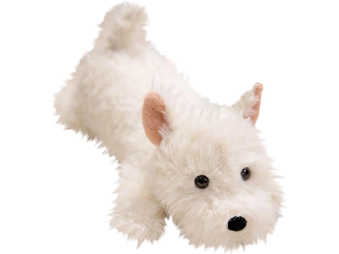 Cachorrinho de Pelúcia Suave para Abraçar - Almofada/cachorrinho