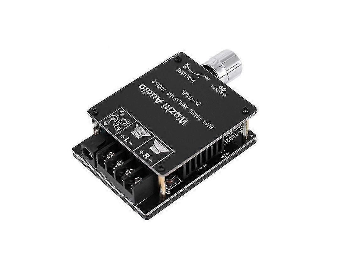 -1002l Mini Dc 5 - 24v 100wx2 Bluetooth 5.0 Placa Amplificadora De Potência Digital Estéreo Sem Fio