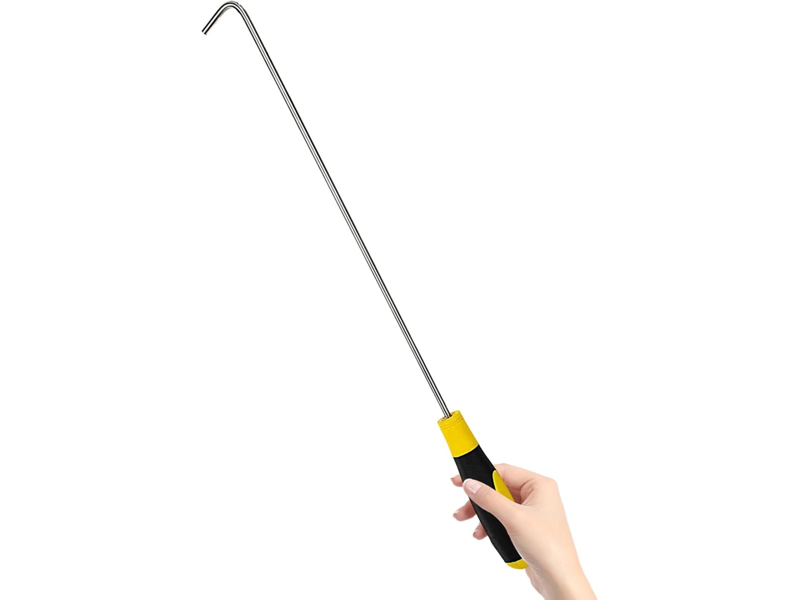 Gancho Para Porta De Correr Sewacc 50 Cm Com Cabo Borracha, Aço Reforç