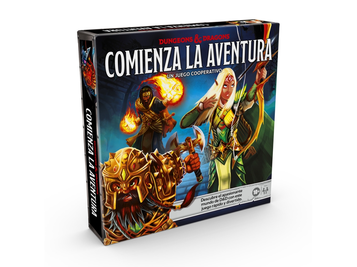 Dungeons & Dragons Adventure Begins: jogo de tabuleiro cooperativo