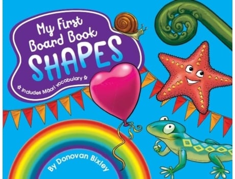 Livro my first board book: shapes de donovan bixley (inglês)
