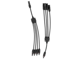 Conector Solar Y De 1 Para 4 Waterproof Laxiscreed Para Uso Ao Ar Livre