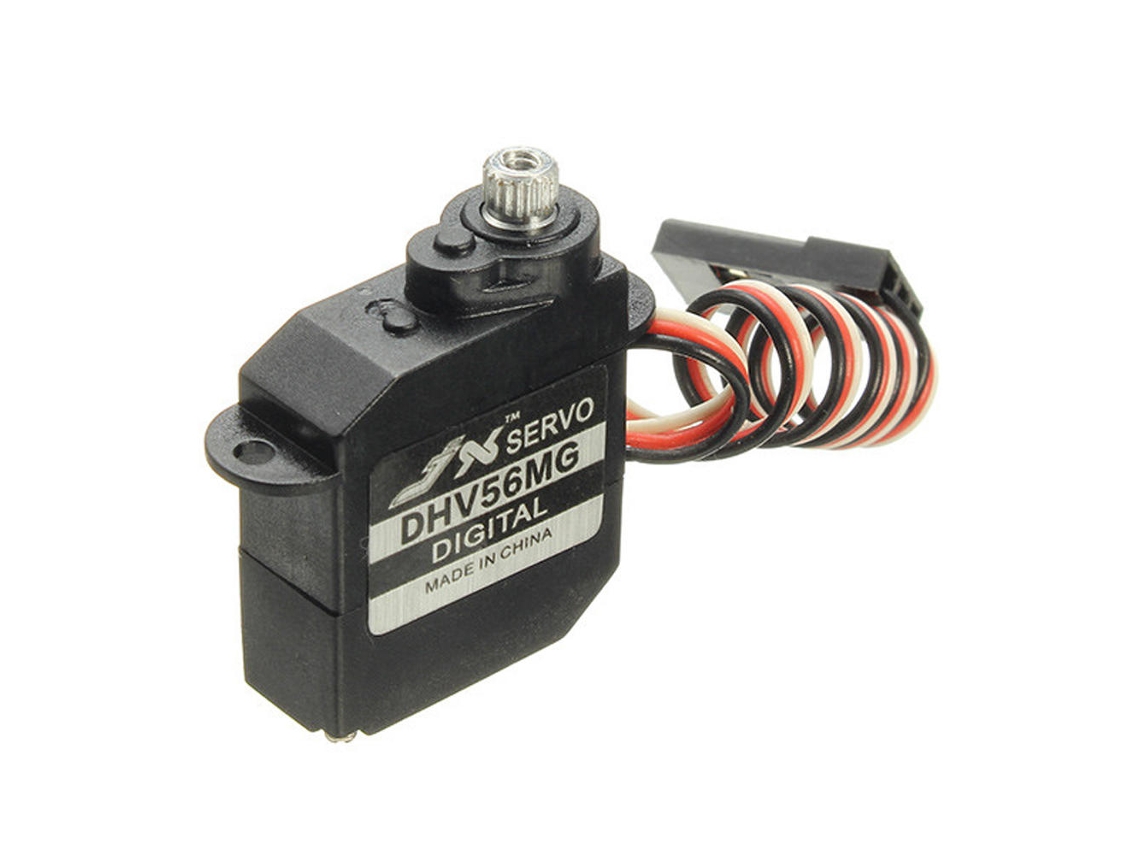2 Servos Jx Dhv56mg 5.6g Ds Digital Coreless Mg com Engrenagens Metálicas Hv, 1.2kg, 0.10s MDUG