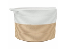 Laundry Basket, Laundry Baskets Vidaxl Multicolor Algodão (55 X 36 Cm)