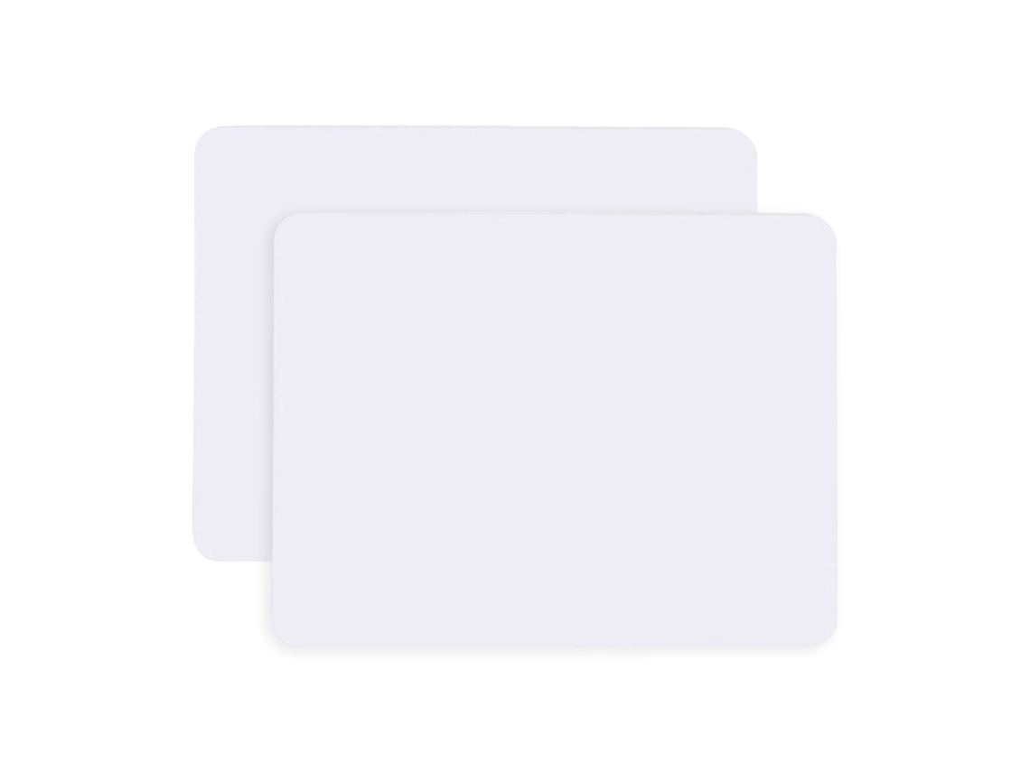 KOFIHETY Conjunto De 2 Mini Quadros Brancos Reversíveis Portáteis Dupla Face Fácil De Limpar Multiuso