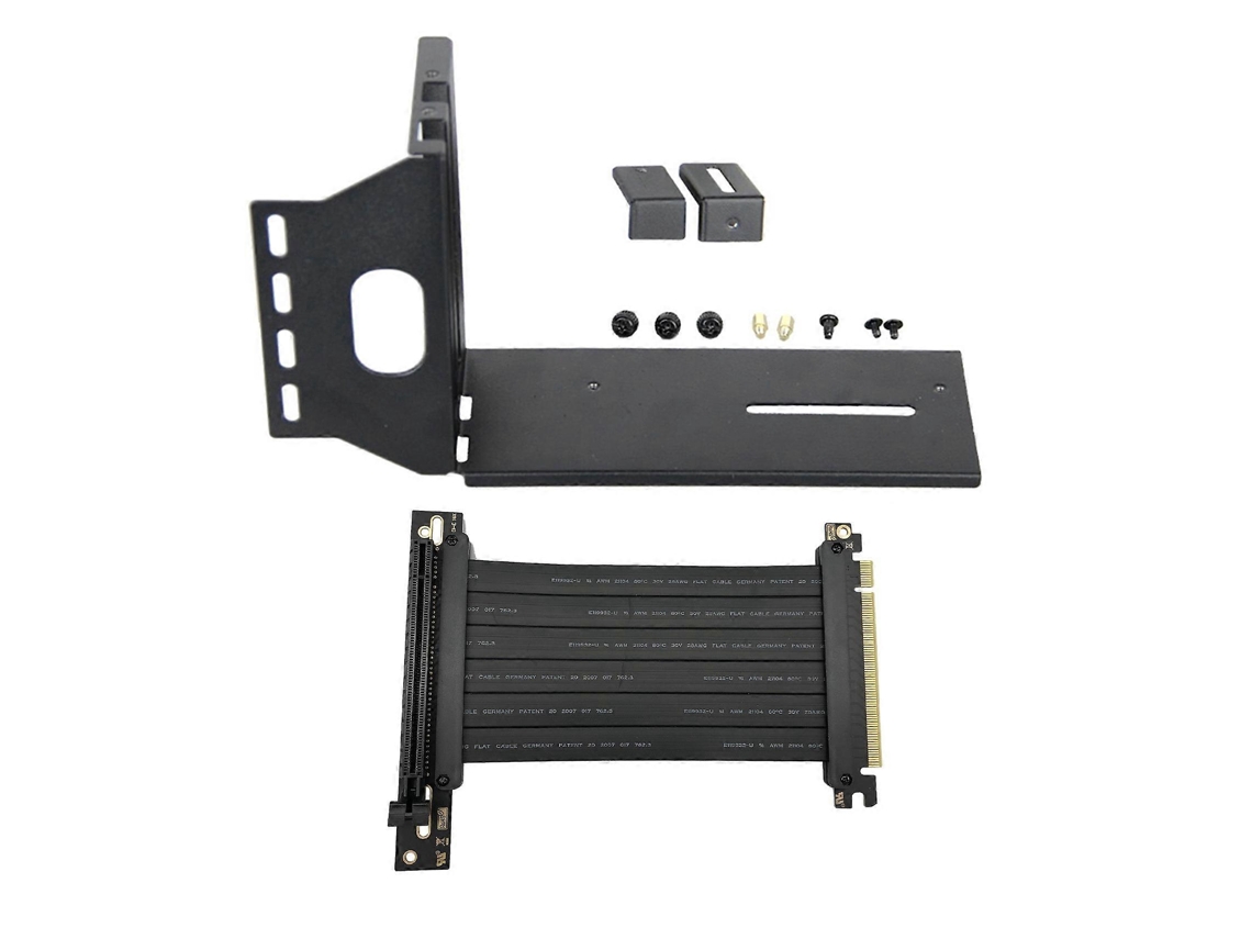 Suporte Vertical Para Placa De Vídeo Com Cabo De Extensão Pci Express, Gpu Fixa Pci E Integrada. Aquaforge