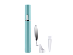 Depilador elétrico LED para mulheres, ideal para áreas como virilha, axilas, braços e pernas. Mini aparelho indolor para depilação.