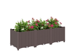 Conjunto de 2 Prateleiras de Metal para Plantas, CHEZMOI (90x28x104cm)