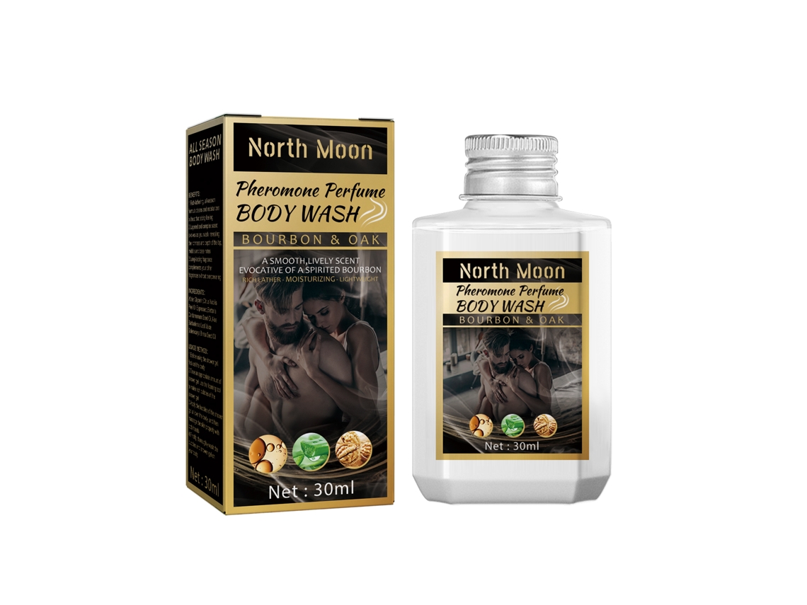 Gel de Banho North Moon Elimina Odores Hidrata e Perfume Duradouro
