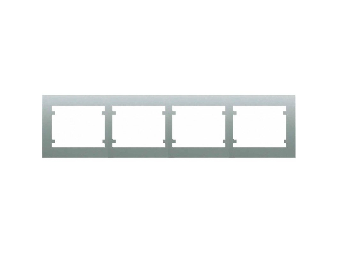 Moldura Horizontal De 4 Elementos Mercury Aluminium Bjc Iris 18004 Ma