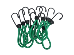 Conjunto De 12 Tensores Lona Com Ganchos, Tensores Elásticos Para Lona De Camping Com Ganchos, Tiras Elásticas Para Lonas