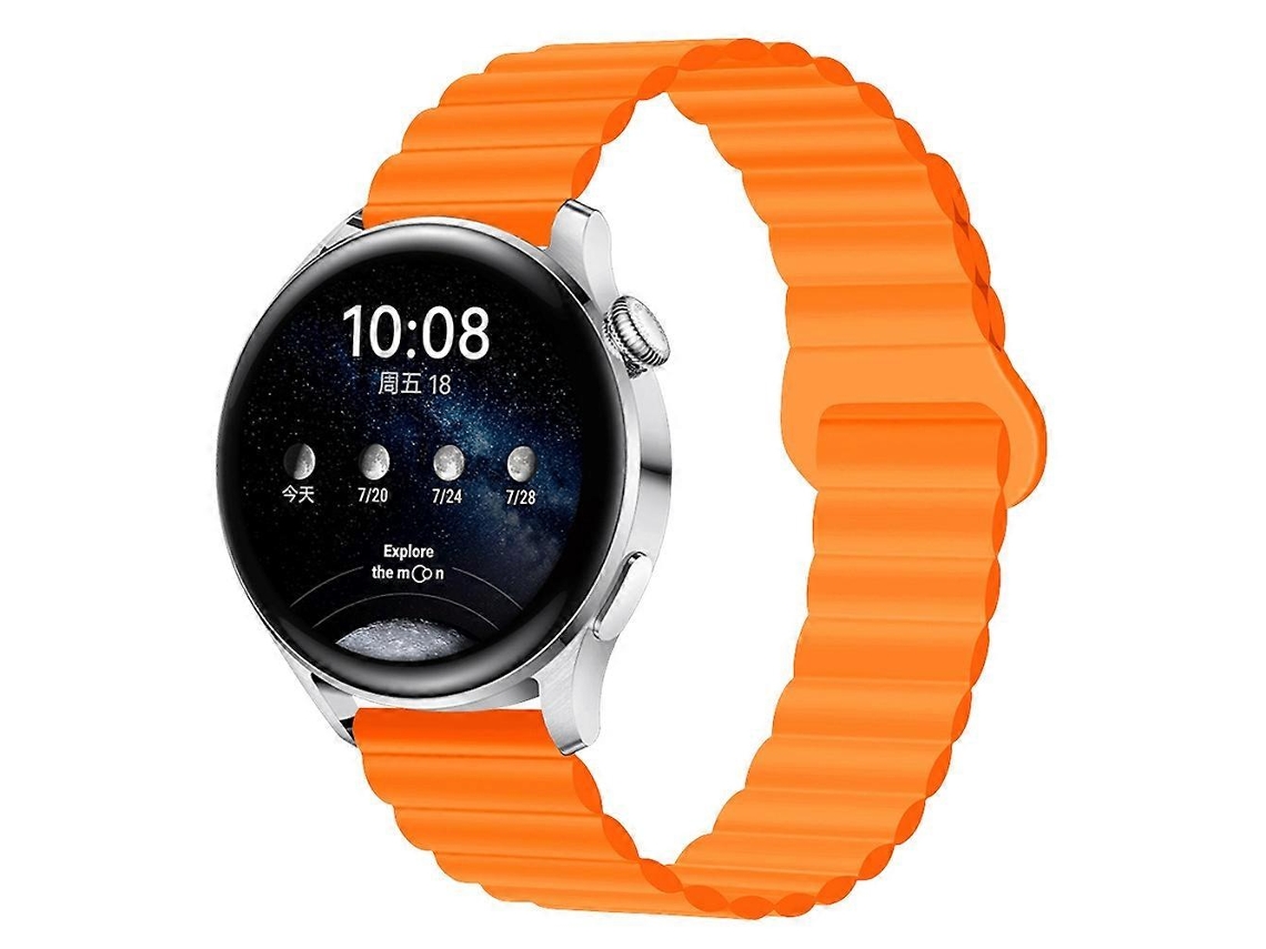 Pulseira De Relógio Magnética De Silicone De Cor Sólida