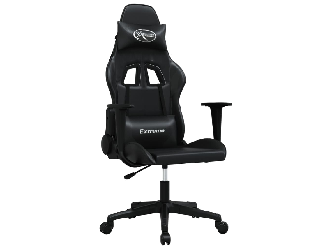 Gaming Chair, Gaming Chairs Vidaxl Preto Couro Artificial