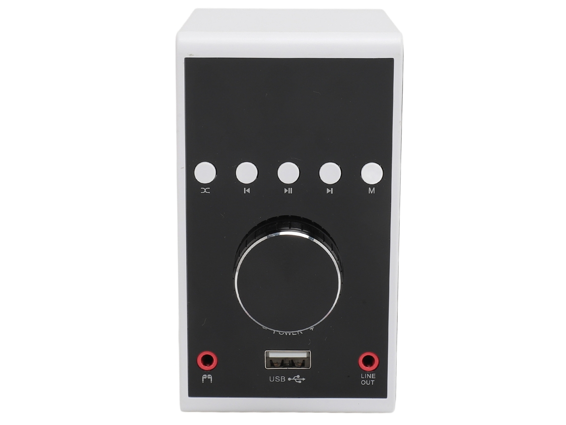 Aetheria amplificador Bluetooth 5.0 200w Hifi Estéreo Digital com Usb Óptico Coaxial para Tv Computador Branco
