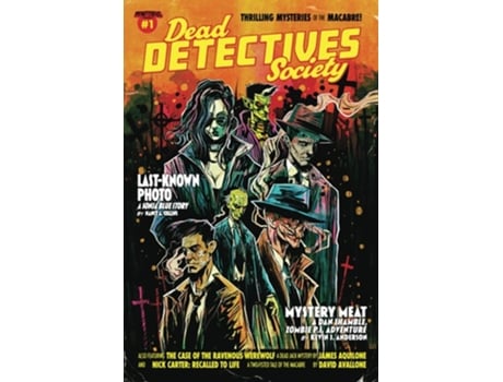 Livro Dead Detectives Society 1 de James Aquilone (Inglês)
