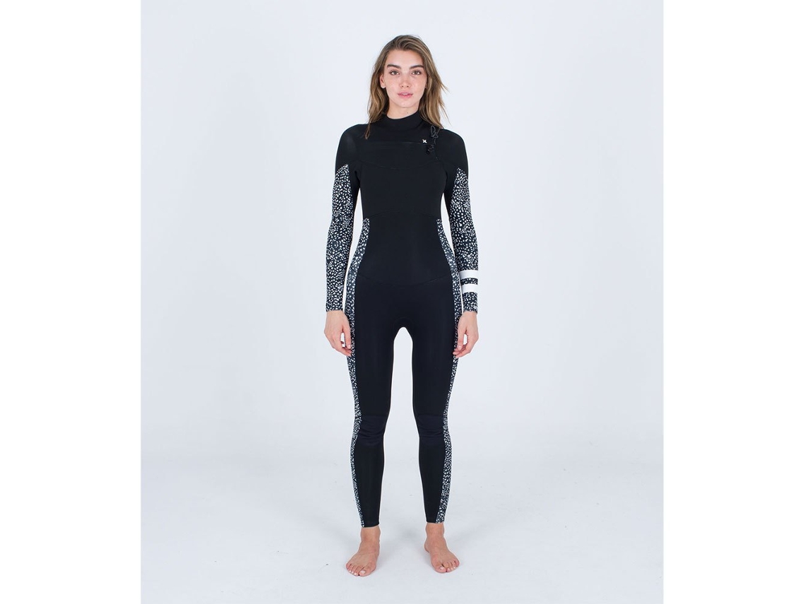 Fato Neoprene Plus Printed 3/2 Mm Preto 10Hurley