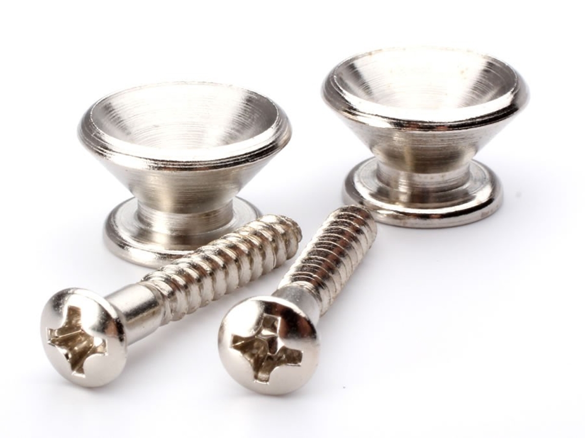 Fender Pure Vintage Strap Buttons Nickel