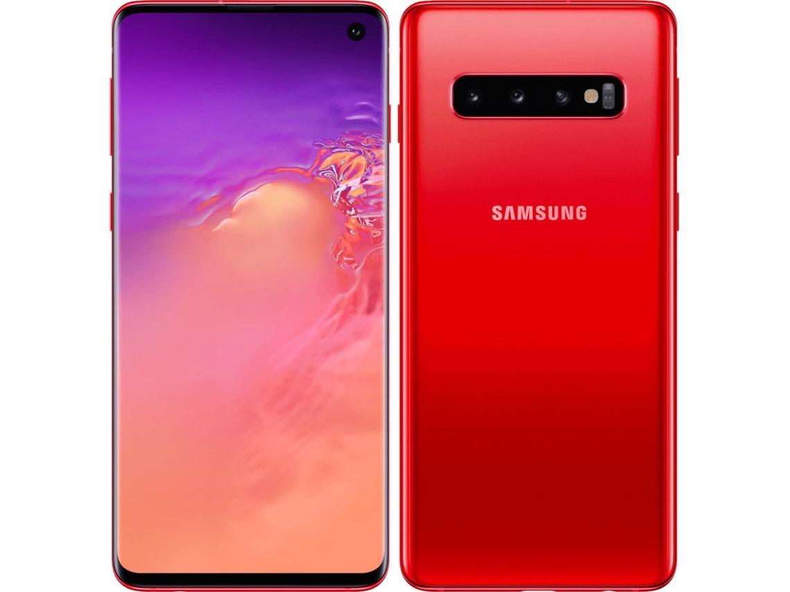Smartphone SAMSUNG Galaxy S10 (Recondicionado Sinais de Uso - 128 GB - Vermelho)