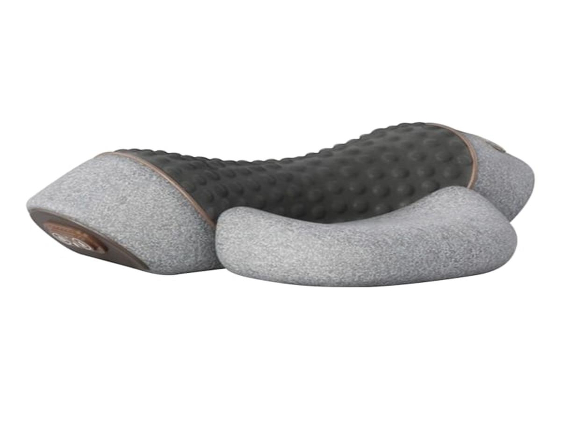Lurelia Massajador Cervical, Ortopédica, Shiatsu, Aquecimento, Vibração, Pescoço Ombros, 9-11cm, Cinza
