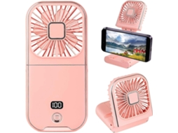 Ventilador de Mão Dobrável, Usb, Recarregável, Ventilador de Pescoço BRILVIBERA