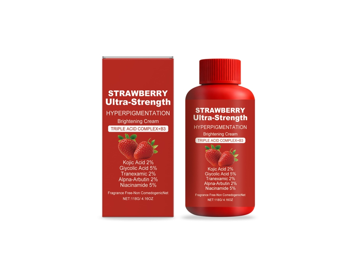 Creme Corporal Morango Amz, Hidratação Profunda para Uso Regular LAXISCREED