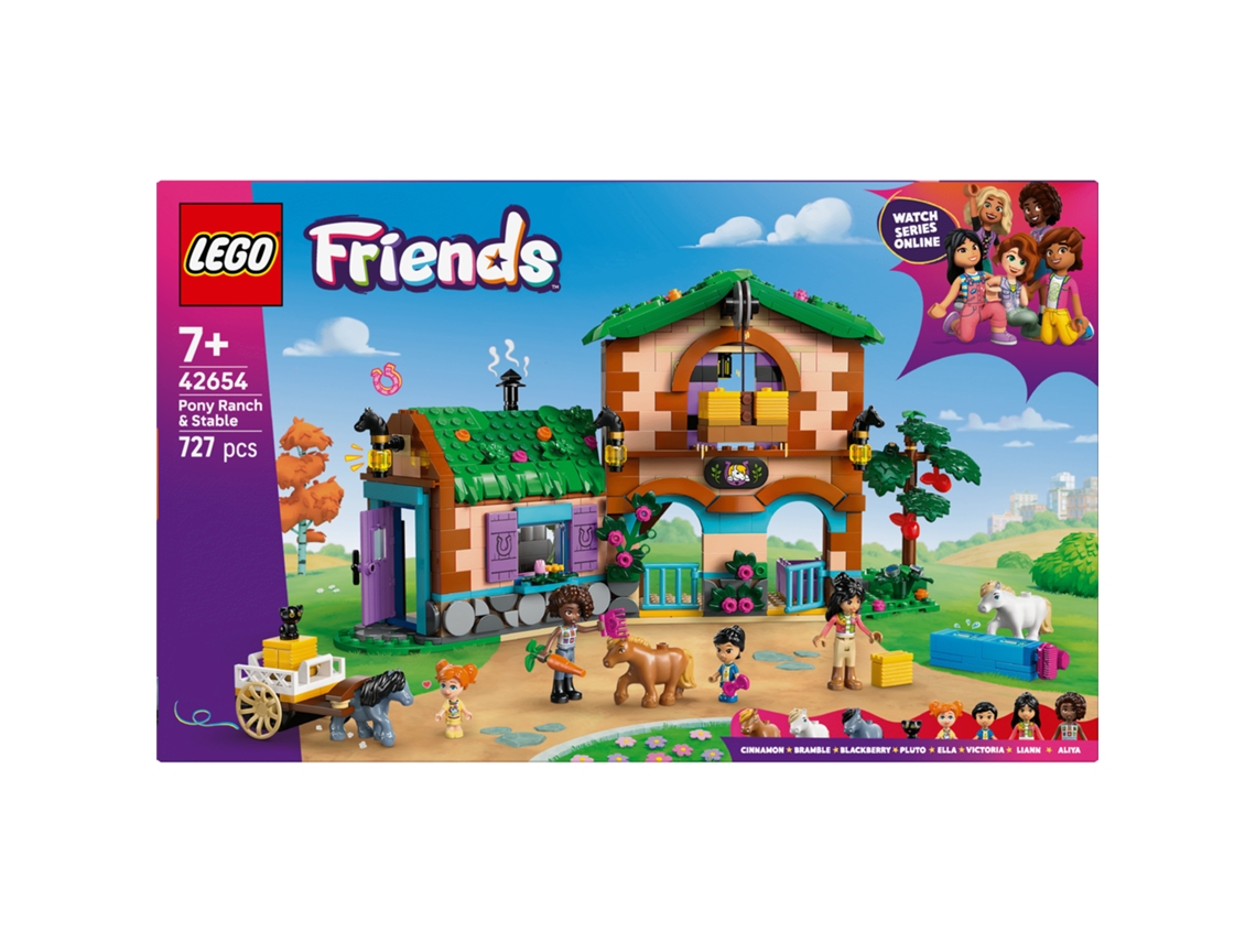 LEGO Friends: Rancho e Estábulo de Póneis - 42654