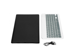 Funda Protectora con Teclado Bluetooth Extraíble, Anticaídas, para Lenovo Xiaoxin 10.6, Negro | S/MARCA