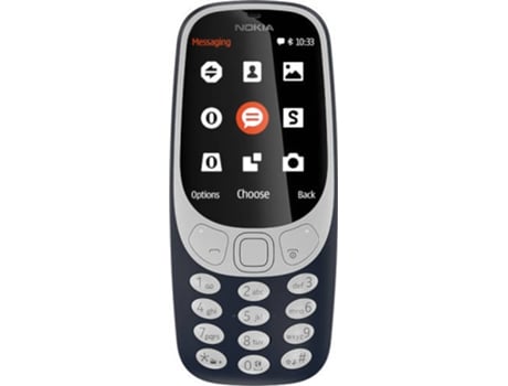 Telemóvel NOKIA 3310 (2.4'' - 2G - Azul)