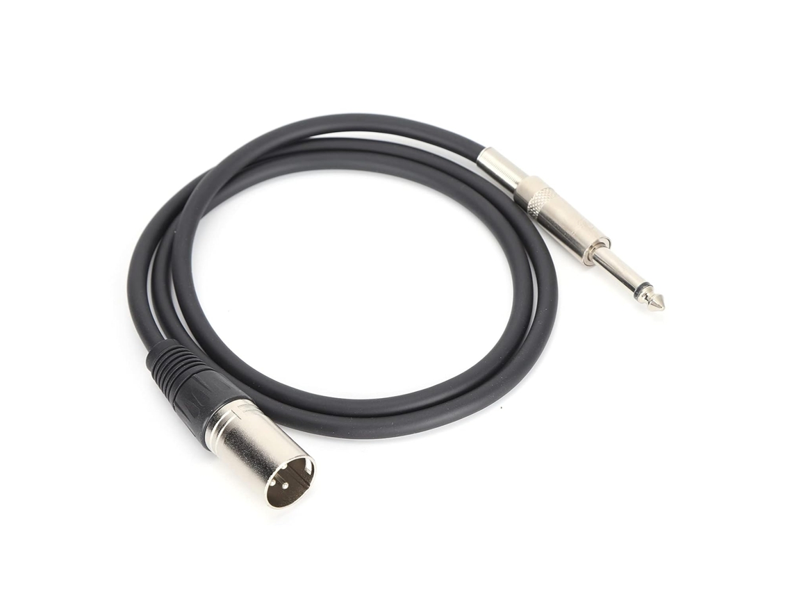 Cabo Com Plugue Xlr Macho Para Trs Macho Para Trs, Cabo De Linha