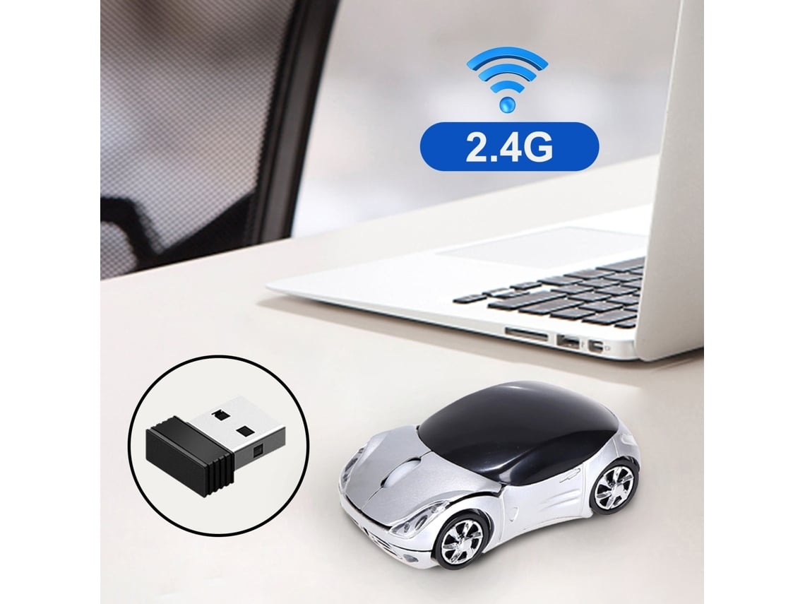 Mouse Óptico Usb Sem Fio De 2,4 Ghz E 1200 Dpi*